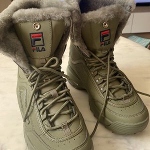 FILA Disruptor boots